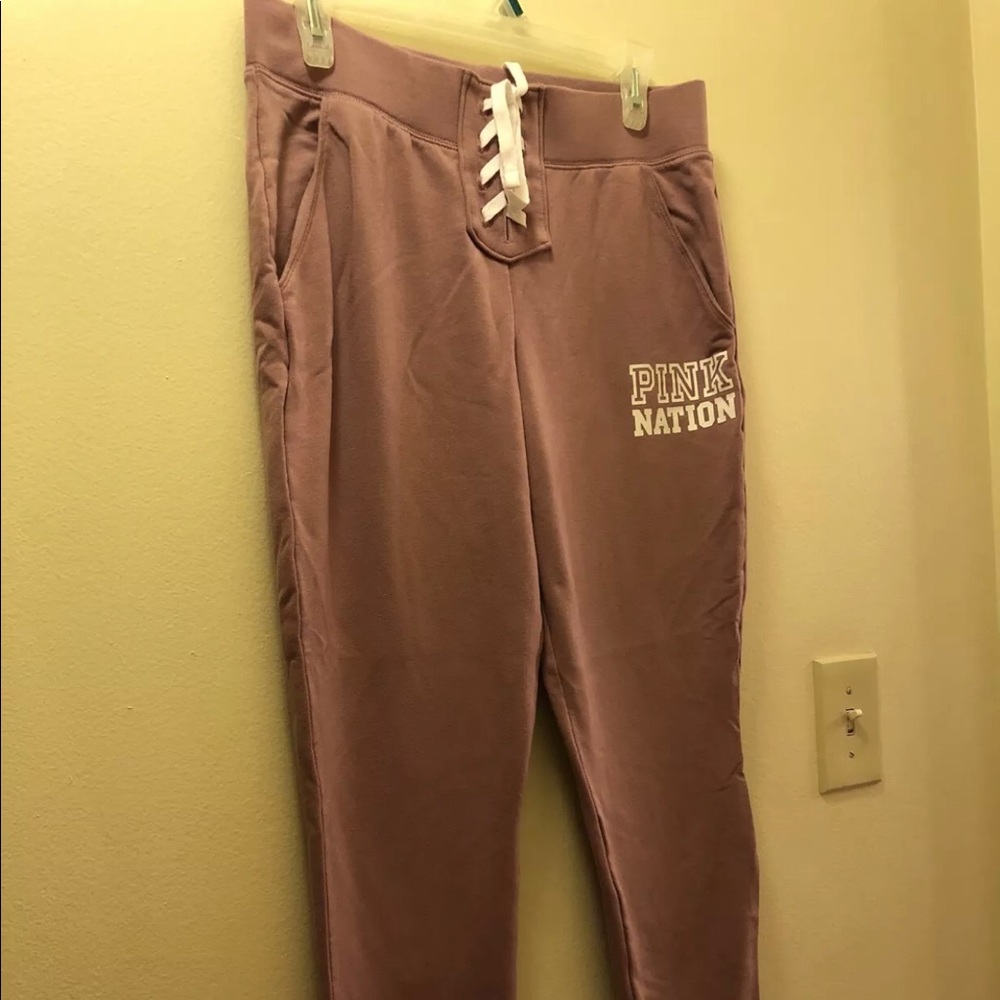 VS Pink Collegiate Pant Sz M
